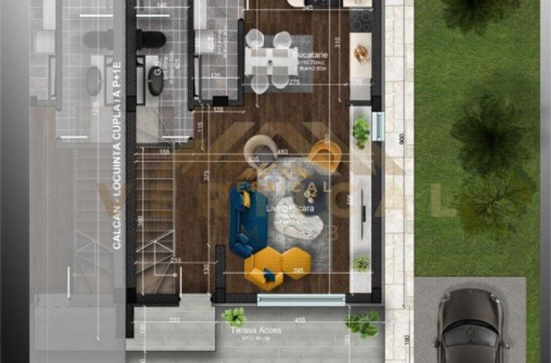 Duplex Superb 4 camere, 2 bai - Com Berceni, IF - Poză 4