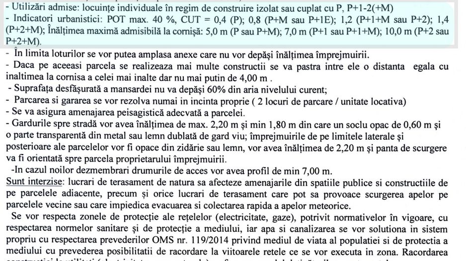 Otopeni intravilan 2.844 mp, colț stradal, deschidere dublă - C.U. - Poză 8