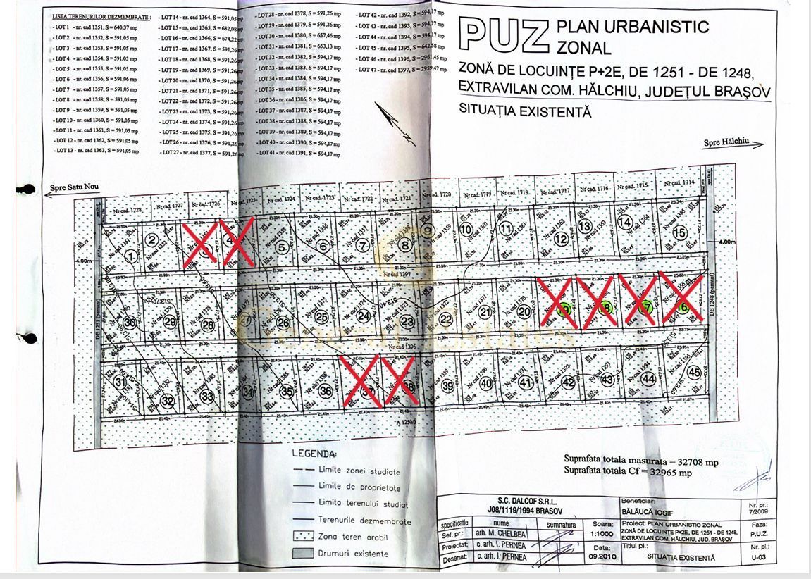 Teren de vânzare – Hălchiu, Brașov | Ideal investiție / dezvoltare rez - Poză 2