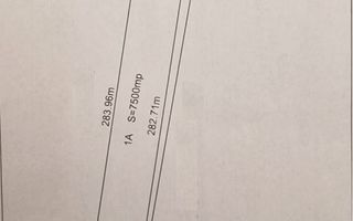 Teren Intravilan Carcea - Schiță 1