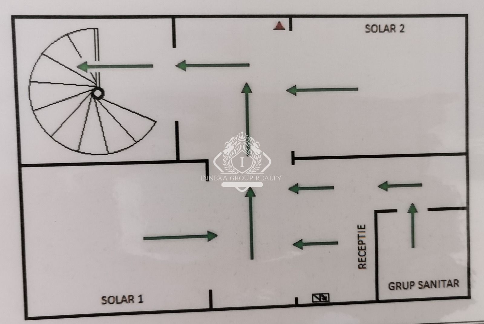 Unirii I Spatiu Comercial I 40mp I mezanin I 750 EURO + TVA - Schiță 5