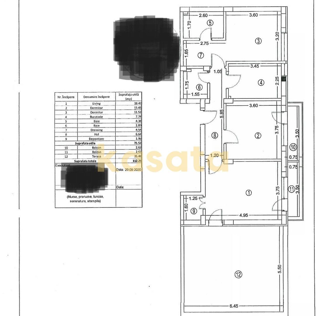 3 Camere | Militari | Mansardă | Terasă Închisă | Parcare Inclusă 🏢🚗 - Schiță 20