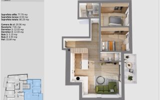 APARTAMENT PREMIUM CU 3 CAMERE ÎN CENTRU, CONSTRUCȚIE NOUĂ! - Poză 1