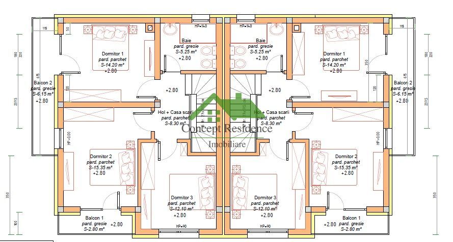 Duplex nou 2026, 127 mp utili – str. Sebeșului - Poză 5