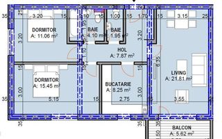 3 Camere 1 Decembrie 1918 Birou inclus. Zero stres parcare - Poză 8