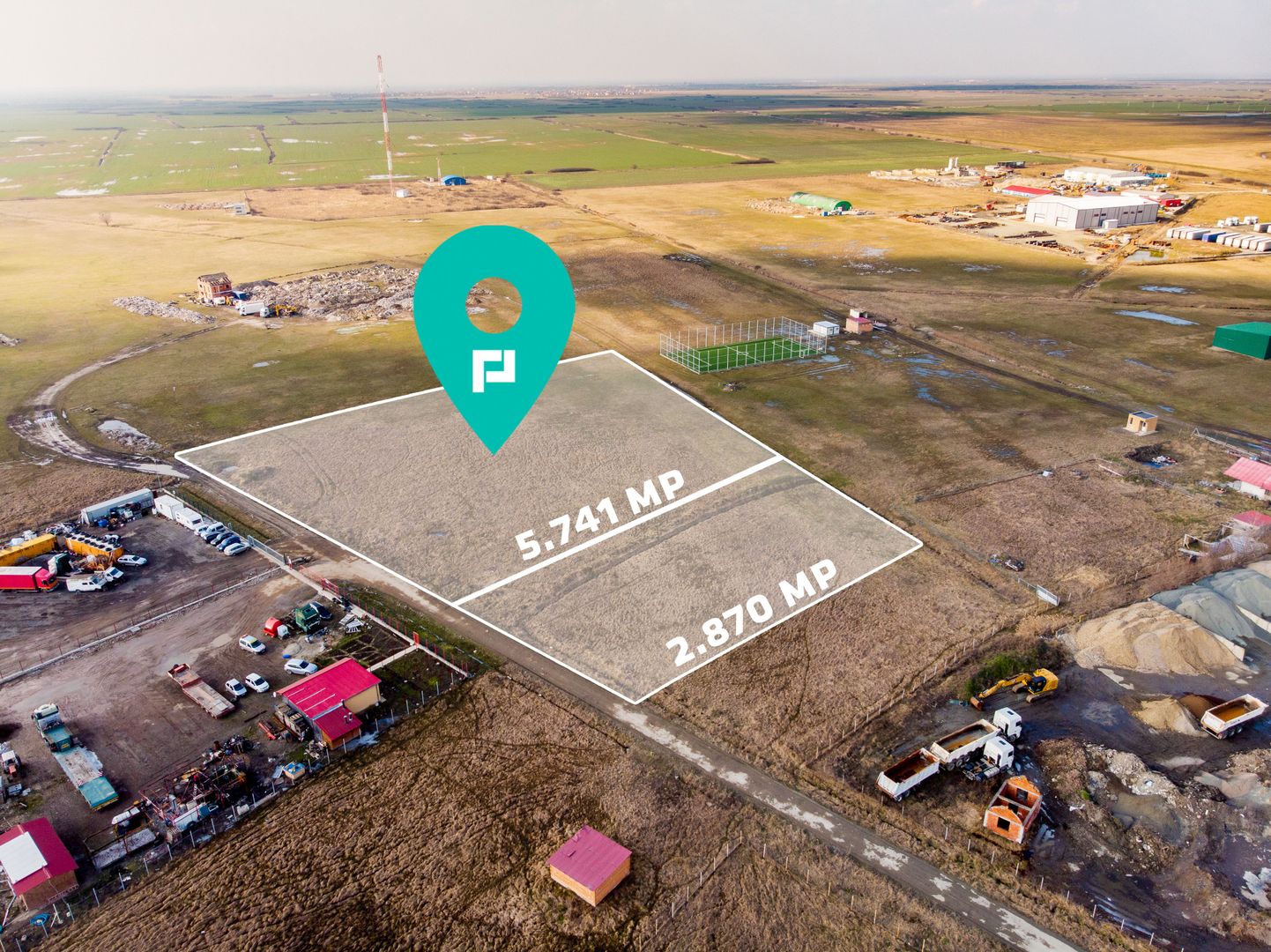 Teren industrial 5741mp Săcălaz - Poză 4