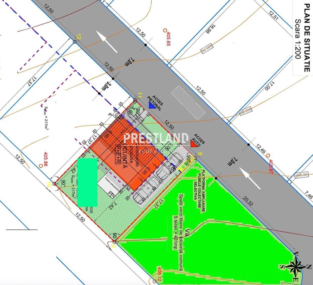 Casă pretabilă pentru 2 familii cu teren 434 mp. - Poză 4