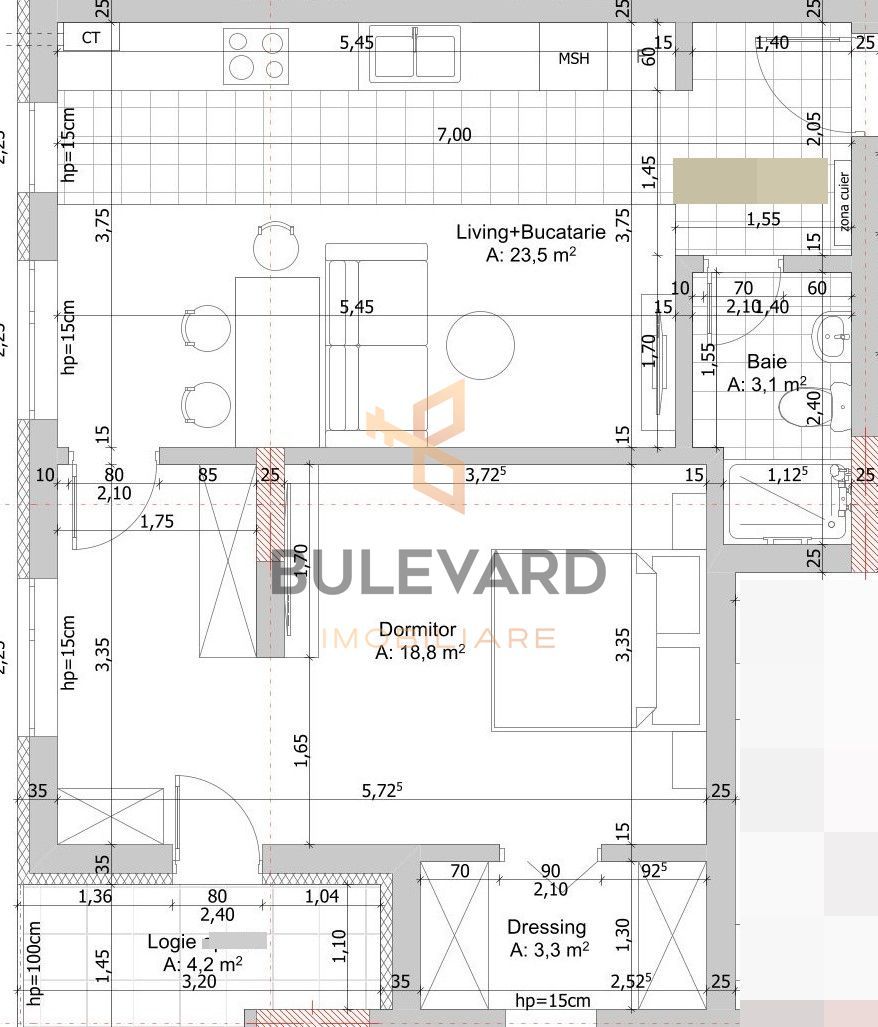 Apartament cu 2 camere/CF/zona strazii Dumitru Mocanu! - Poză 2