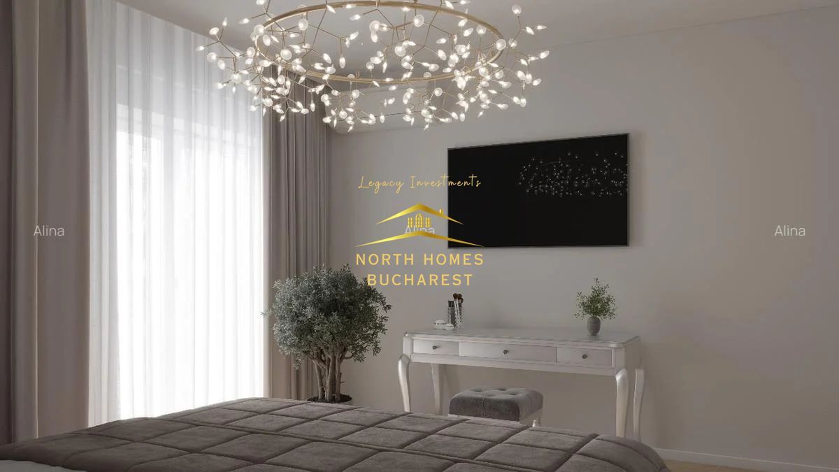 Apartament 3 camere LUX Herastrau cu parcare! - Poză 8