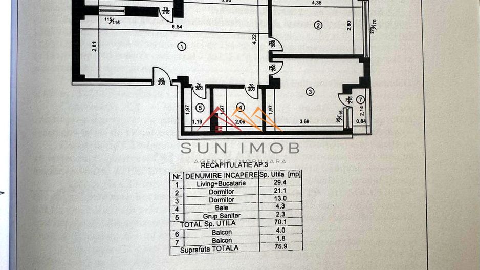 APARTAMENT 3 CAMERE | PRIMA ÎNCHIRIERE | MOBILAT ȘI UTILAT | CÂMPINA - Poză 15