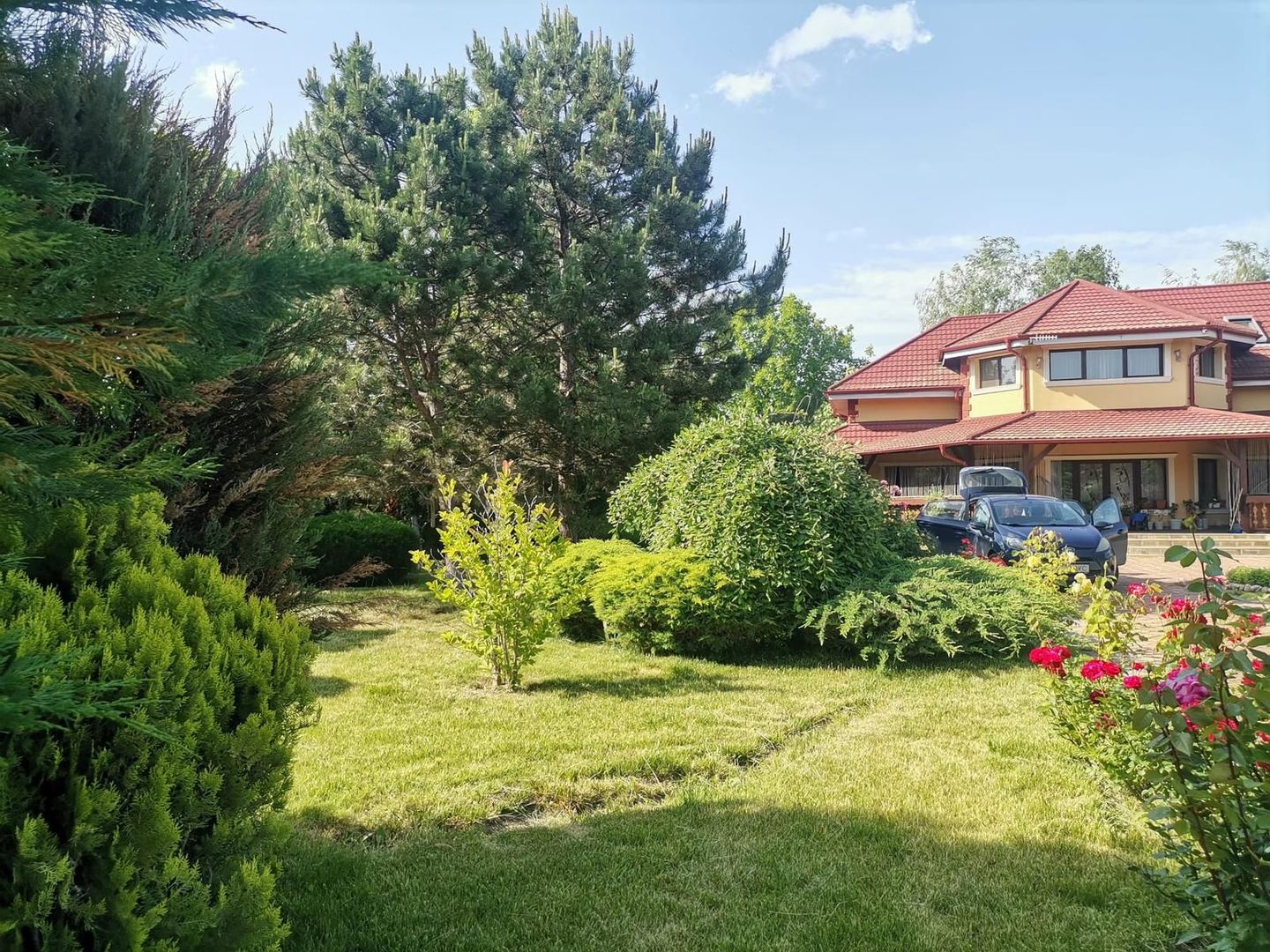 Vilă de lux mobilata/utilata cu terasa+foisor, garaj,gradina si livada - Poză 7