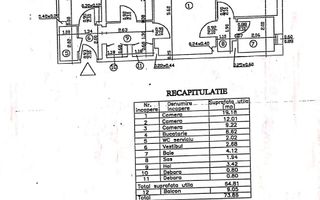 Vanzare apartament 3 camere, 2 bai, bloc 1985, langa metrou Titan, IOR - Poză 1