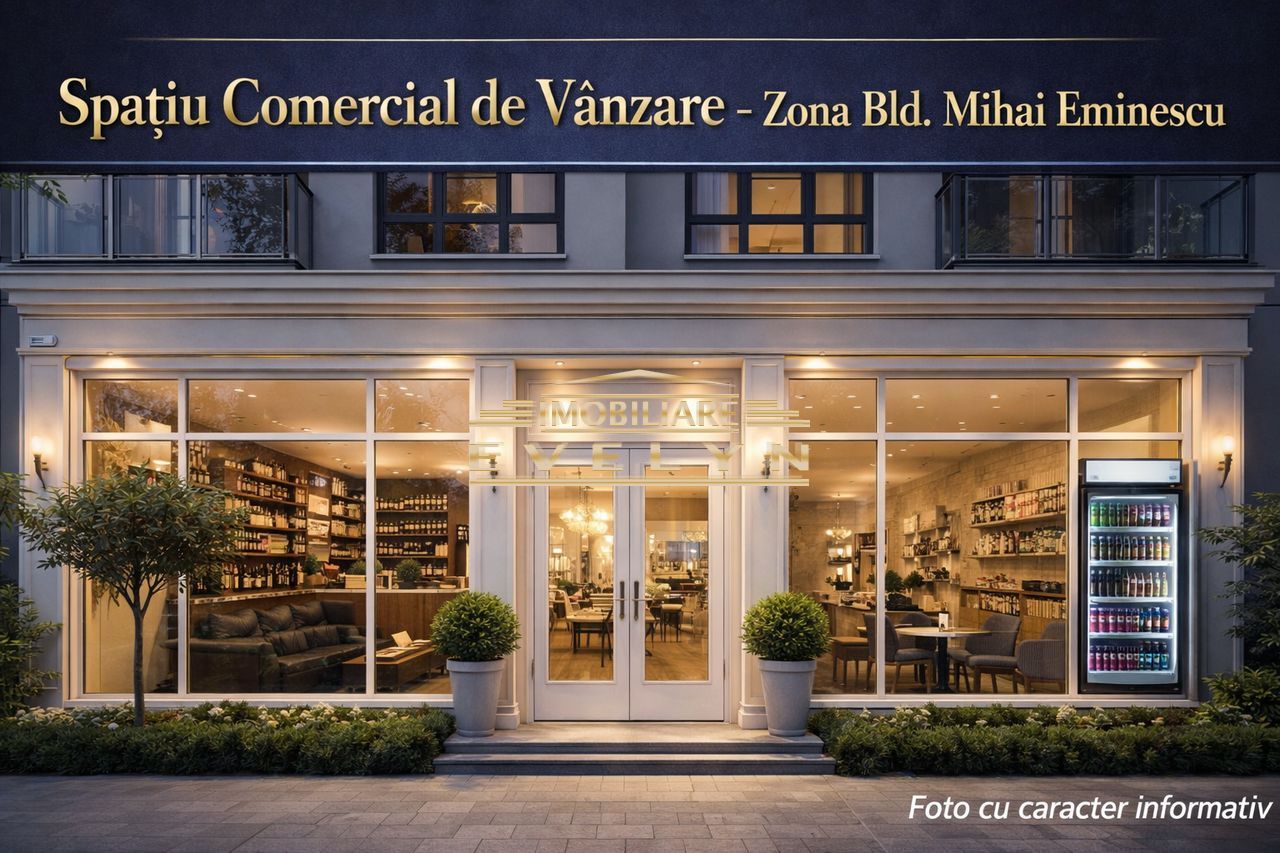 Spațiu Comercial de Vânzare – Zona Bld. Mihai Eminescu - Poză 1