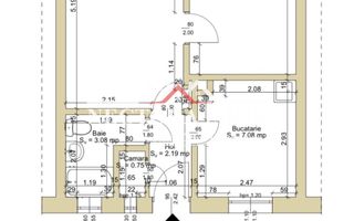 NECTORA IMOB-Apartament 2 camere, Parcul 1 Decembrie, 43 mp, Utilat - Poză 8