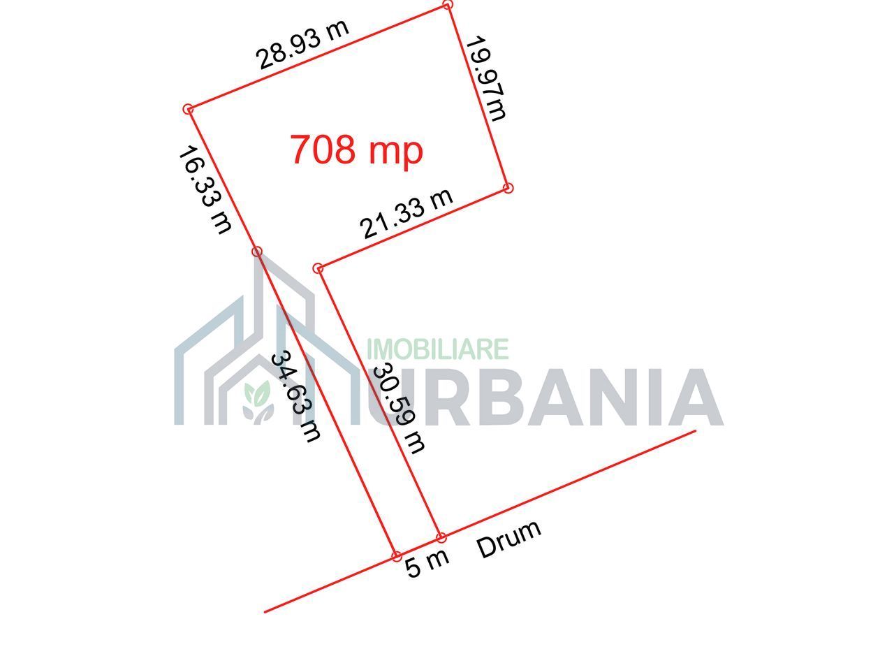 Teren Intravilan 708 mp, Rediu - Acces Privat Exclusiv - Poză 3