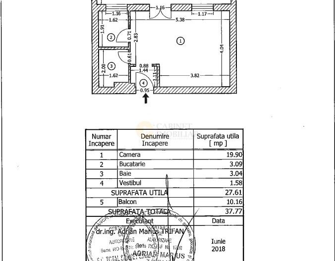 Garsoniera | Creditabil I  Vedere Panoramica | Pasajul Victoriei - Poză 9