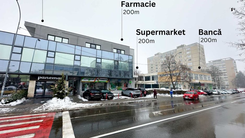 Apartament 3 camere 40mp etaj 2/4 zona Piata Hermes,Gheorgheni - Poză 5