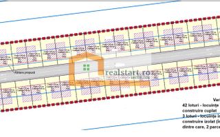 Balotesti, Investie, 15000mp intravilan, D 54,7ml, zona noua de case - Poză 1