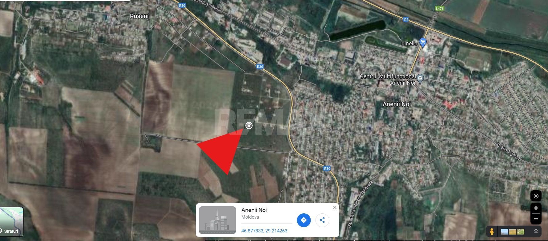Se vinde teren pentru constructii Anenii Noi - Poză 2