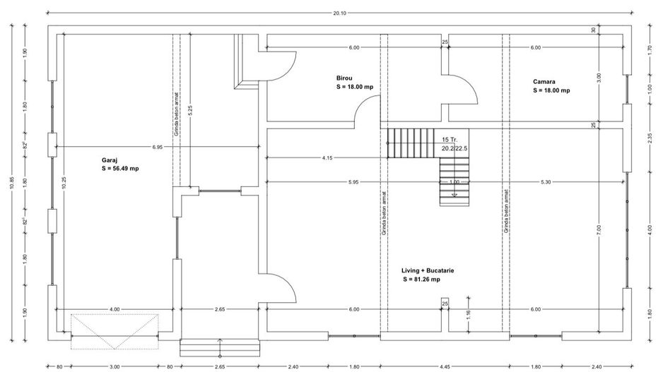 Teren Intravilan Becicherecu Mic Cu Proiect Si Autorizatie,Fundatie Finalizata - Poză 9