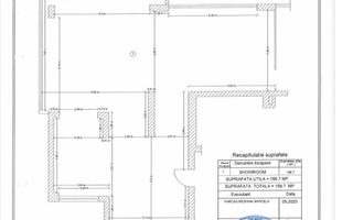 Spațiu 610 mp, ideal clinică sau sală fitness, Turnu Magurele, Berceni - Schiță 13