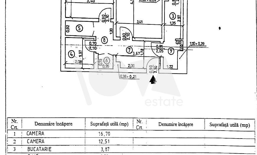 De vânzare - apartament 2 camere - Ghencea - Tudor Vladimirescu - - Poză 11