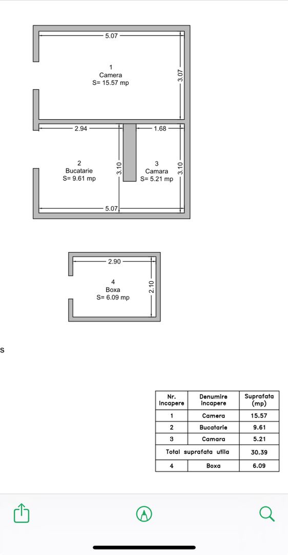 Apartament 1 camera in clădire istorica - Poză 4
