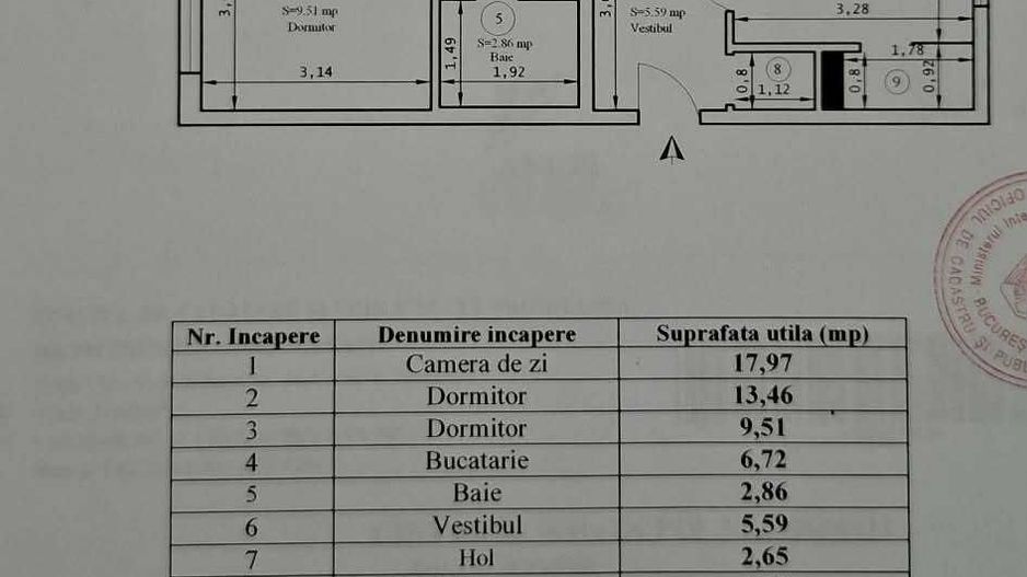 Vanzare Apartament 3 camere, etaj 2, bloc reabilitat, metrou Tudor Vladimirescu - Poză 6