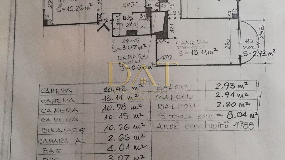 Apartament 4 camere | 90 mp | 3 balcoane | 2 parcări Piața Cipariu - Poză 15