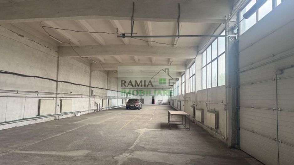 Hală 600 mp de închiriat Stupini Brașov + spațiu birouri - Poză 2