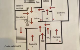 Inchiriere casa 4 camere, zona Centru/Andrei Muresanu - Poză 3