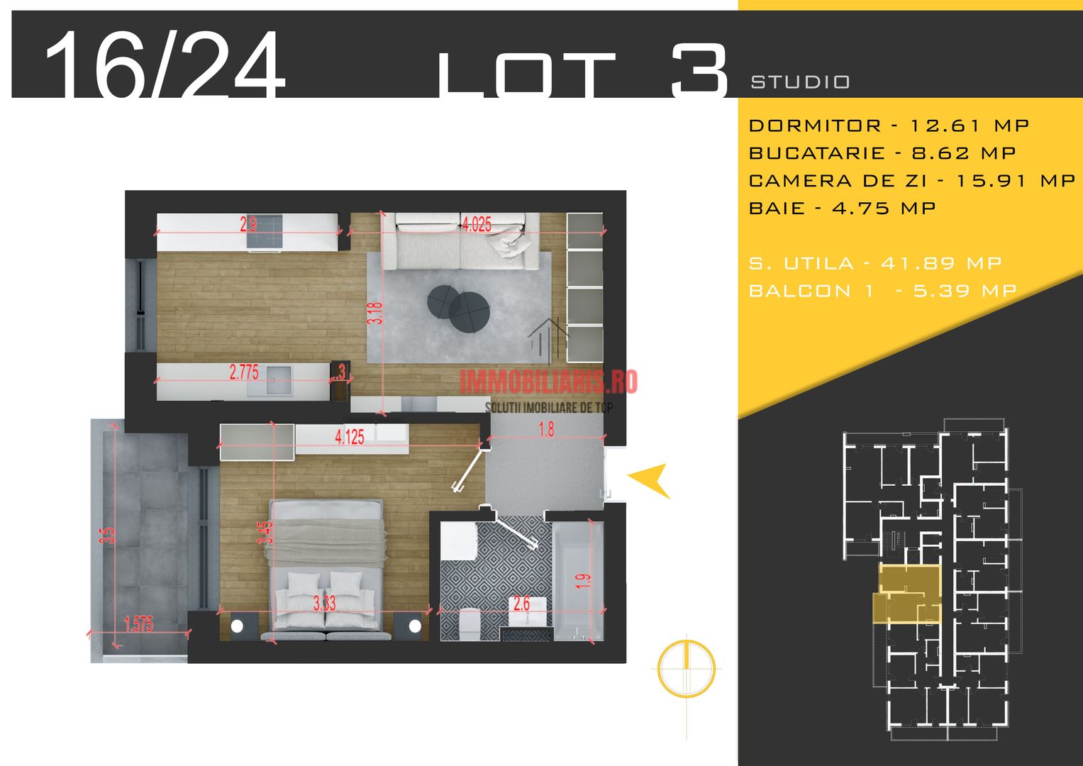 T. Pallady-Metrou - Centre Comerciale - Comision 0% - Schiță 2