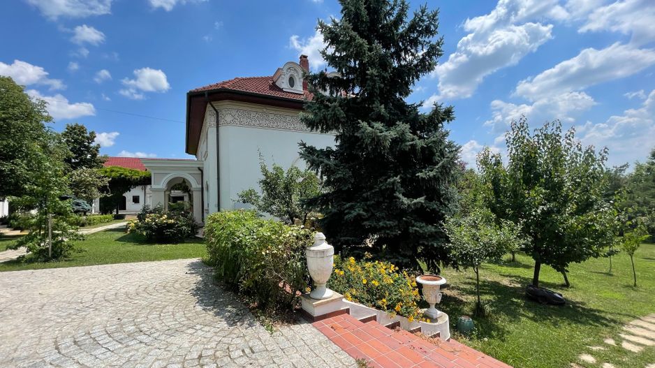 Domeniu vila Balotesti 4000 mp teren 60 m deschidere lac - Poză 7