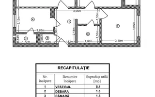Vanzare Apartament 3 camere, 65 mp, decomandat, bloc reabilitat – Drumul Taberei - Poză 13