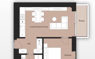 APARTAMENT 2 CAMERE | PROIECT NOU | BANEASA - Poză 4