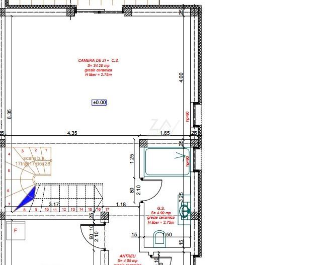 COMISION 0! DRUMUL BOILOR. Duplex cu 4 camere. Toate utilitatile. - Schiță 4