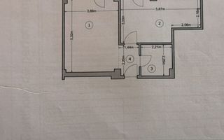 Apartamentul Impecabil, 2 cam. pretabil Regim Hotelier! Rezervelor 56! - Schiță 20