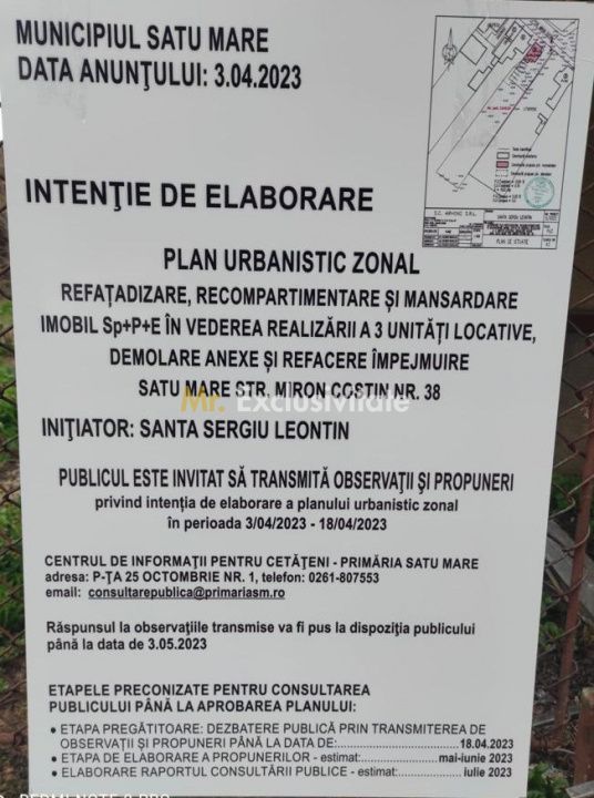 Oportunitate dezvoltare imobiliara Satu Mare - Poză 7
