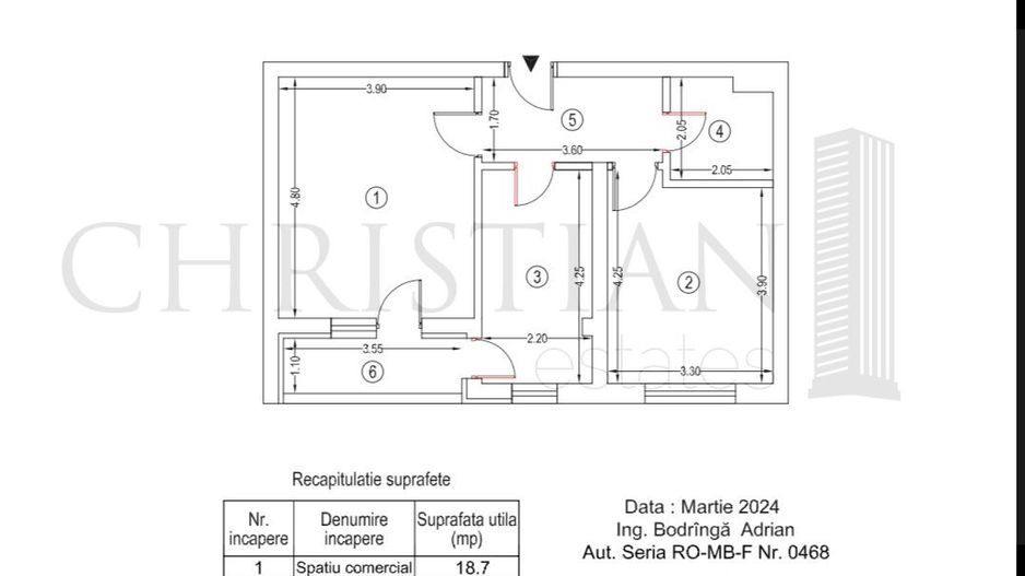 SPATIU COMERCIAL STRADAL  - Exigent Plaza Faza 2 - Trafic Intens - Poză 3