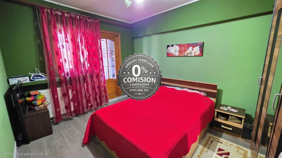 Apartament cu 3 camere, etaj 4, mobilat, VASLUI zona CENTRU - BIG; - Poză 10