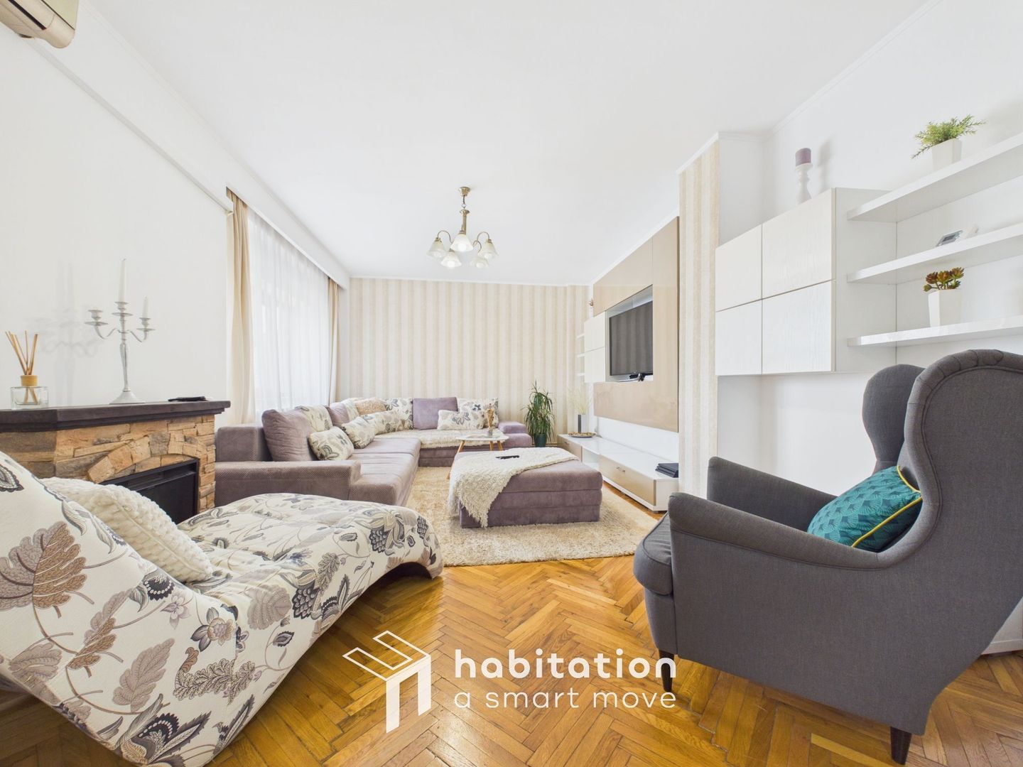 Apartament premium 4 camere | Elisabetin | 2 terase | Șemineu| 100 mp - Poză 3