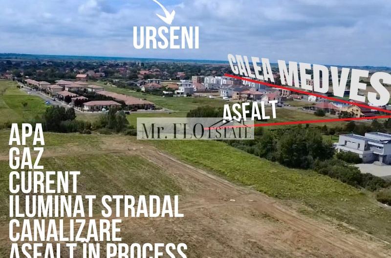 RATE - TERENURI DE VÂNZARE ÎNTRE MOȘNIȚA ȘI URSENI - Poză 1