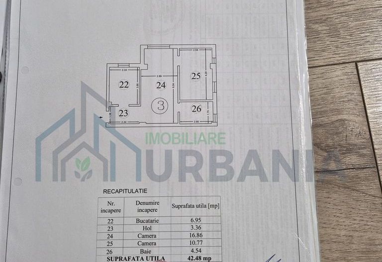 Apartament 2 camere, Cug, Iași - Parter înalt, bloc nou (2019) - Poză 4