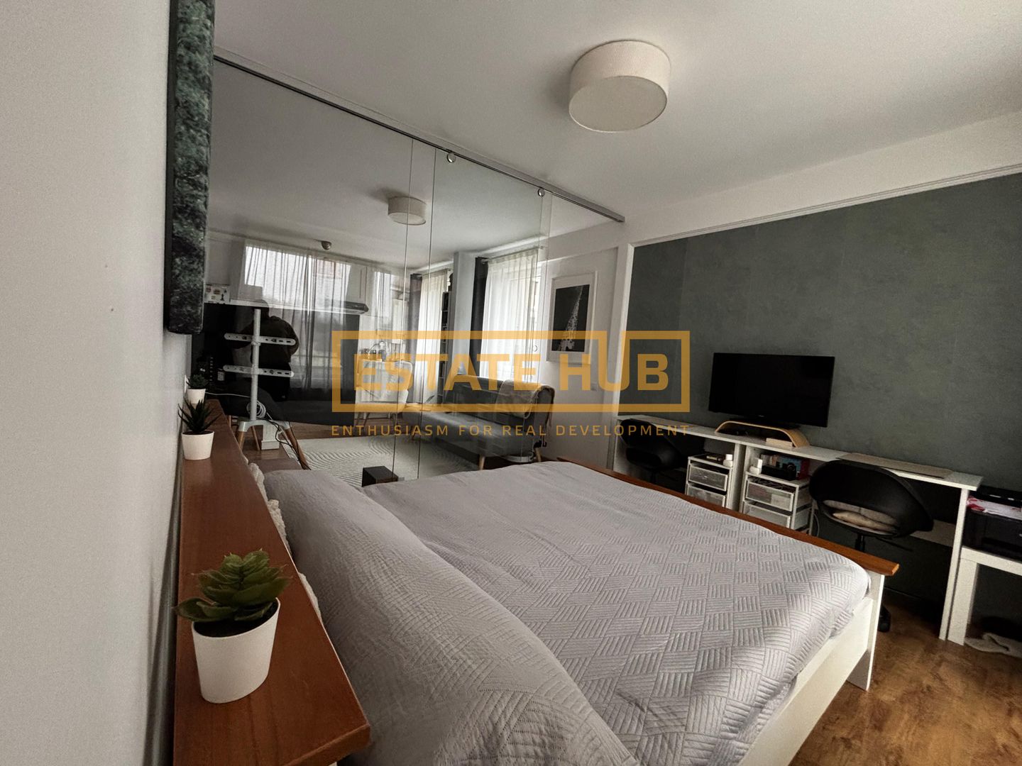 Exclusivitate ! Apartament cu o camera mobilat si utilat, cartier Europa - Poză 7