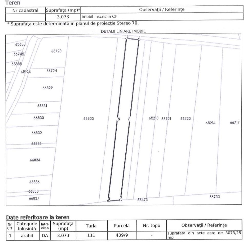Vanzare Teren 3000 mp Branesti - Makita Ilfov - Schiță 3