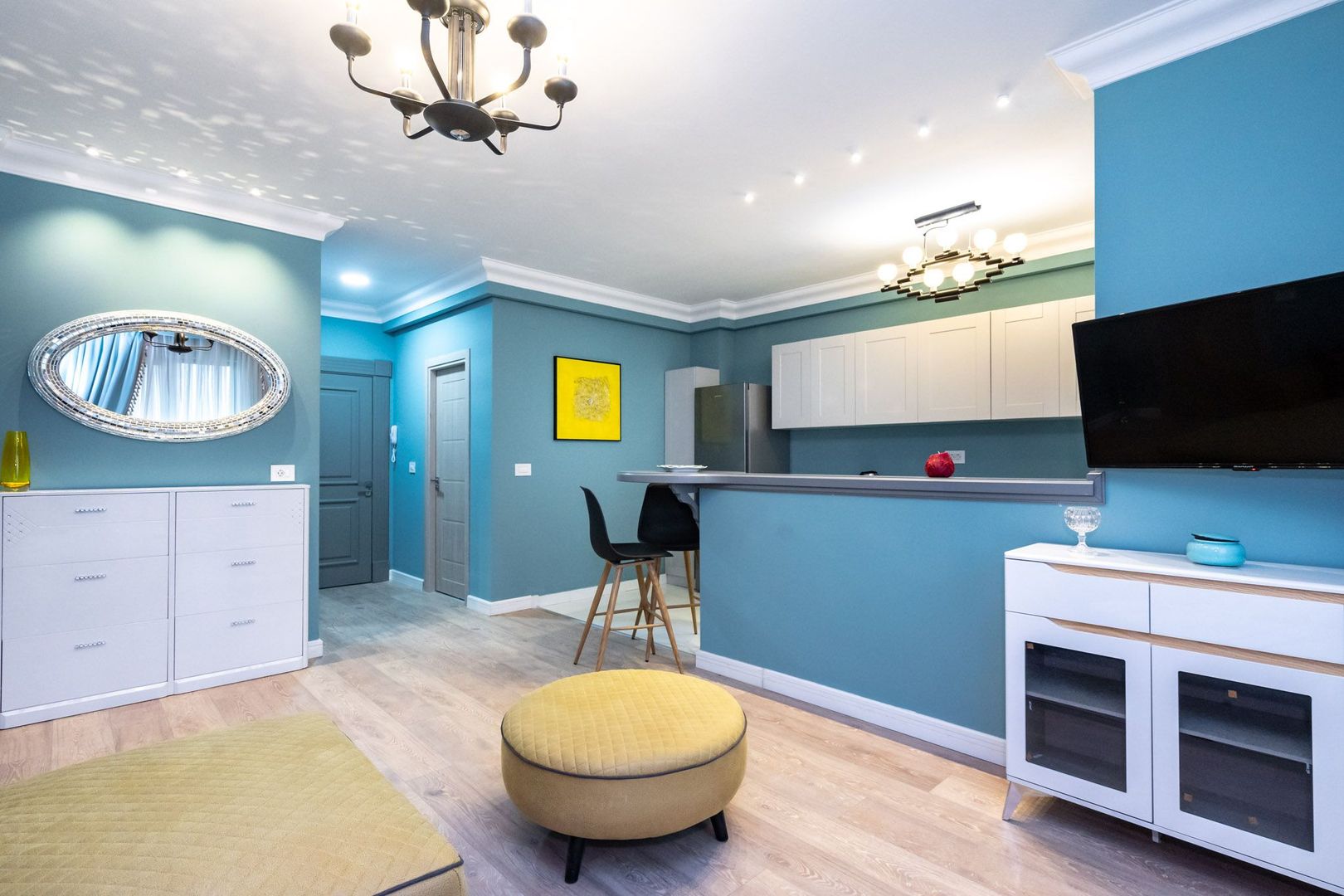 COMISION 0% - Apartament 2 camere finisat lux cu 2 bai, loc parcare, Herastrau - Poză 3