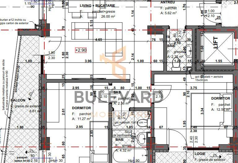 Apartament cu 3 camere+parcare subterana, zona strazii Teilor! - Poză 13