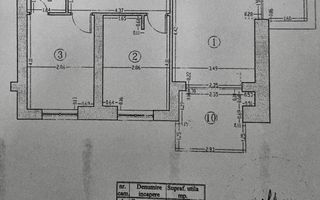 Apartament 3 camere | Loc de parcare | Boxa - Schiță 8