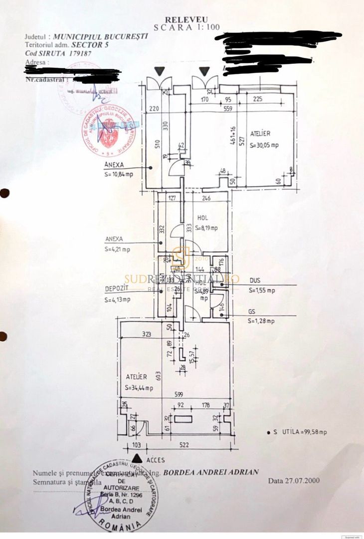 Spațiu comercial 100 mp - Parter, bloc reabilitat | Sector 5 - Schiță 11