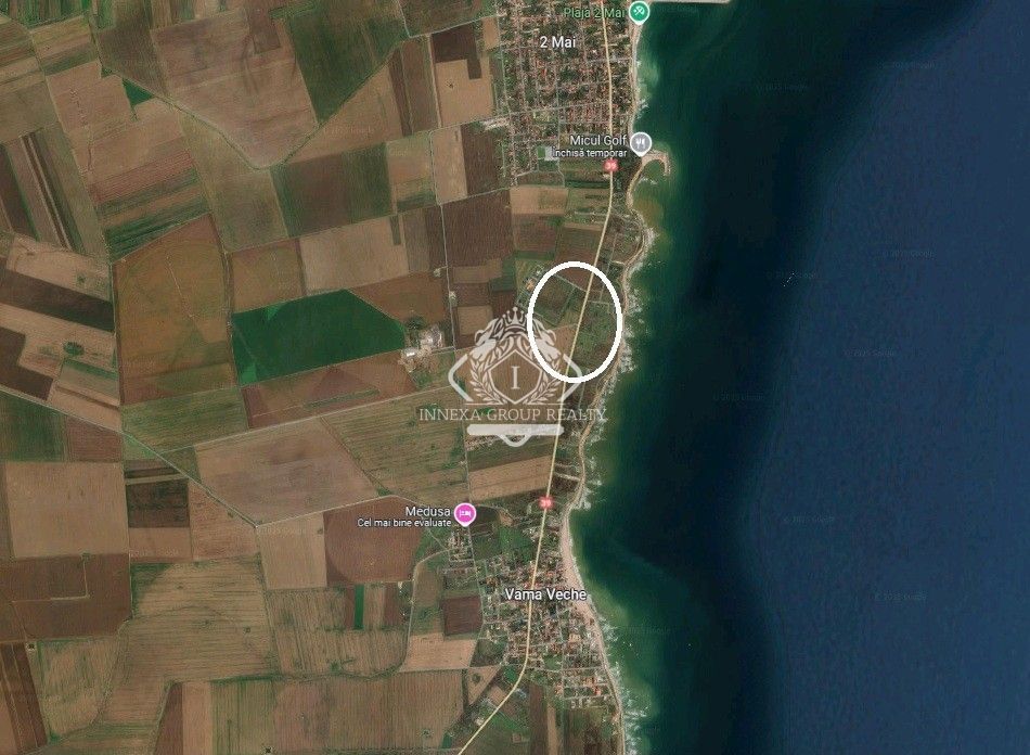 Teren 13.251 mp I Deschidere 128 m DN39 I 2 Mai - Vama Veche - Poză 2